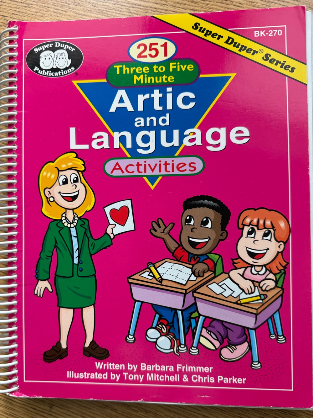 251 Three to Five Minutes Artic and Language Activities Super Duper Publications